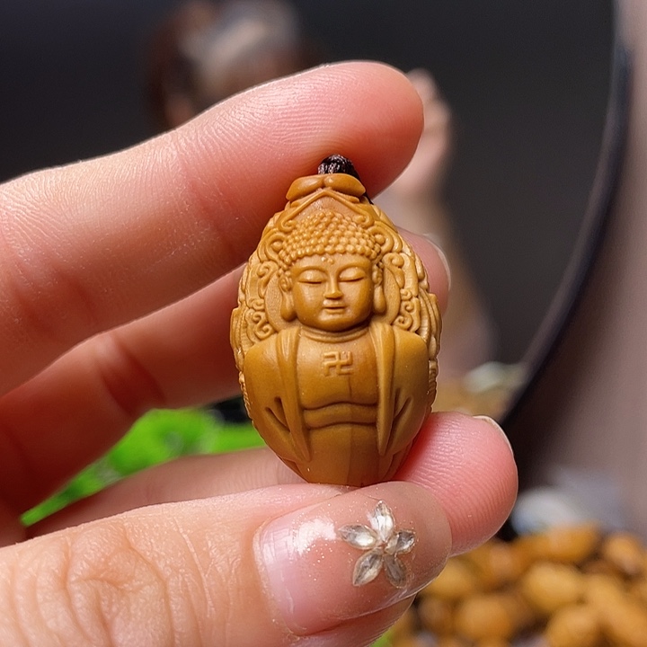 橄榄核吊坠橄榄核