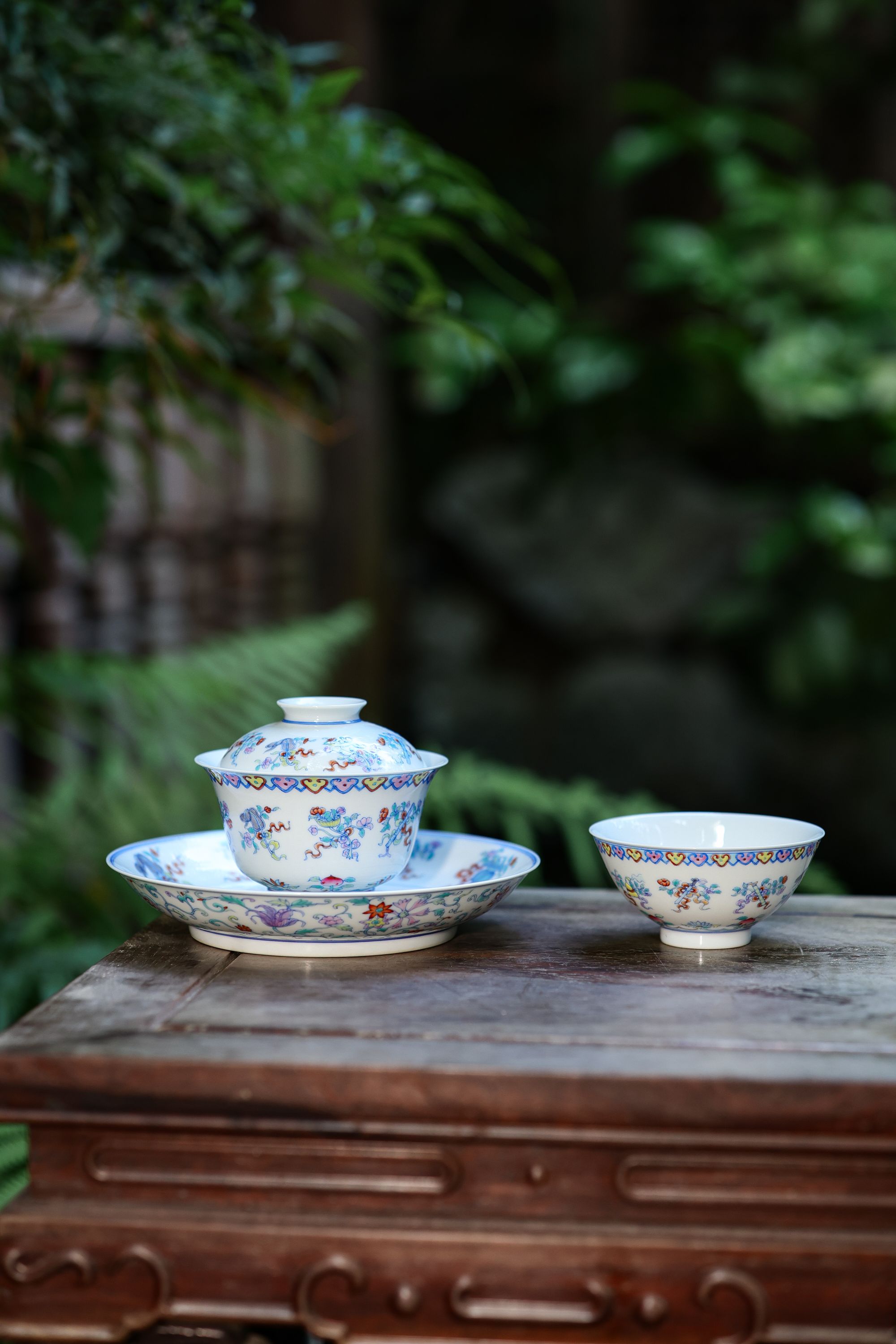 鸿钧堂斗彩八宝系列