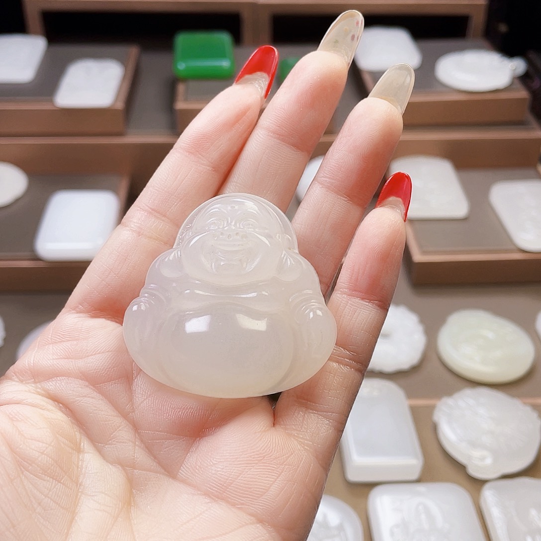 石英质玉（金丝玉）颈饰未镶嵌潇**&新疆金丝玉