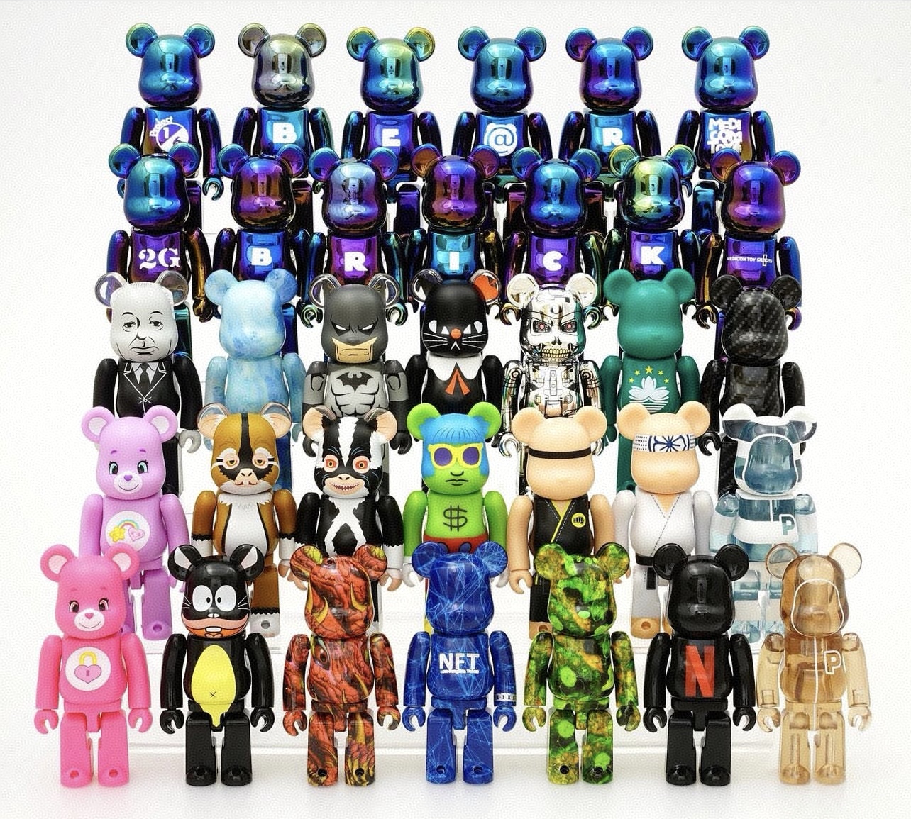 Bearbrick 积木熊 43代 确认款 100%