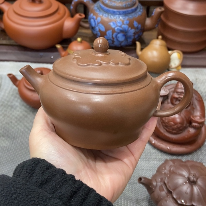 小***刀茶宠紫砂宜兴紫砂