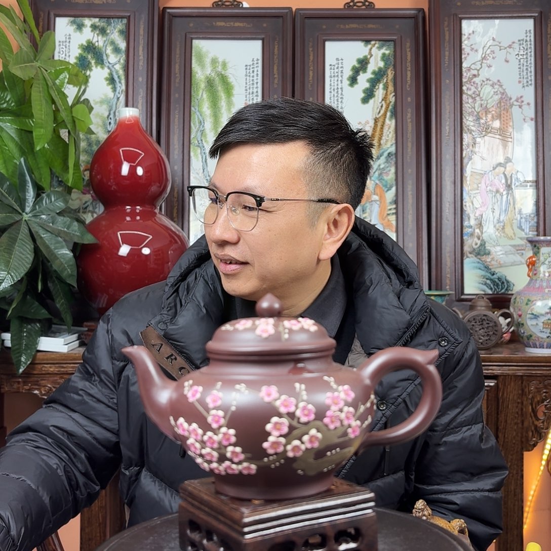 陶摆件景德镇陶瓷手工壶