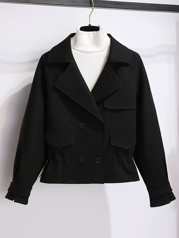 2857#短款西装收腰百搭休闲外套【衣长55】B9-1