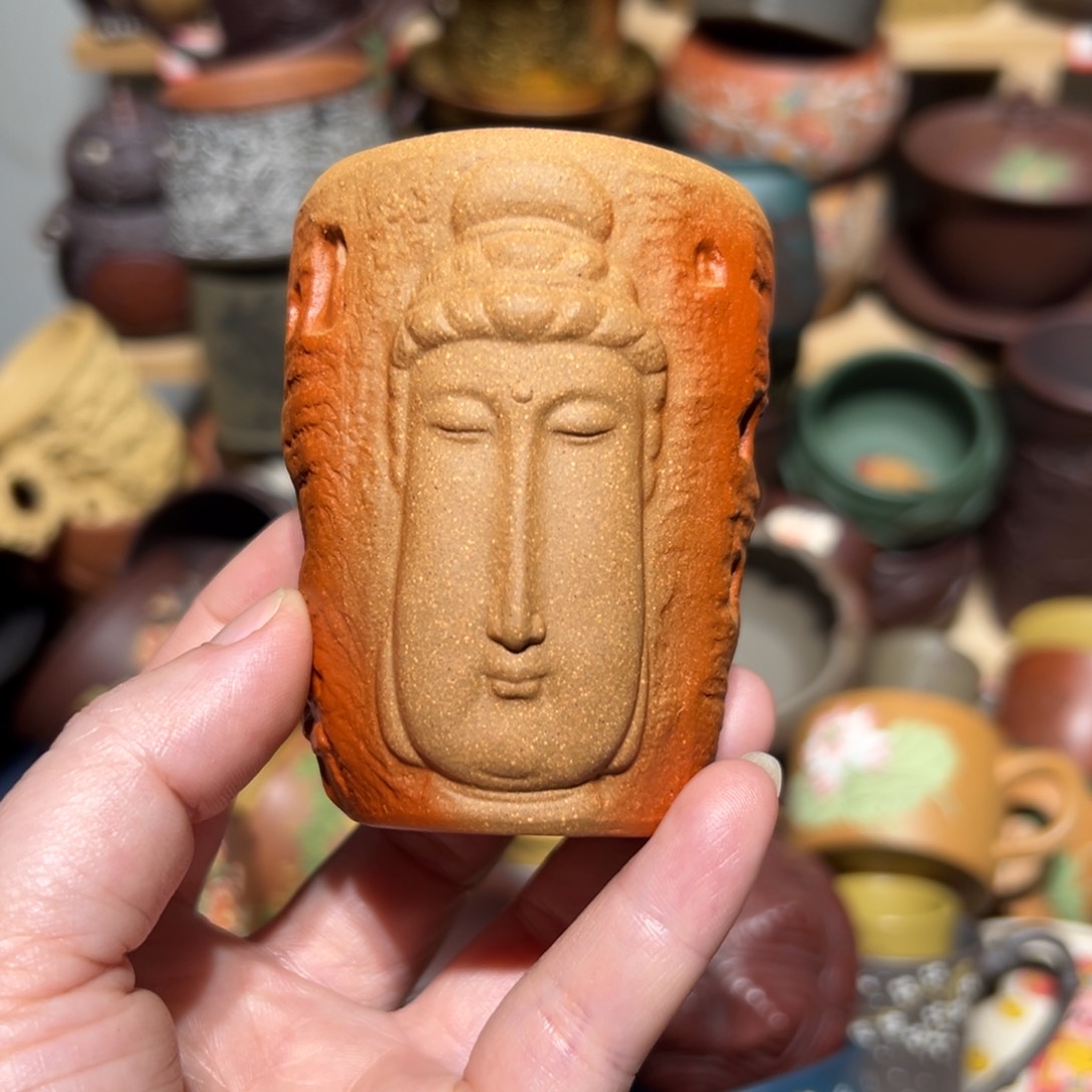 紫砂茶杯宜兴紫砂主人杯