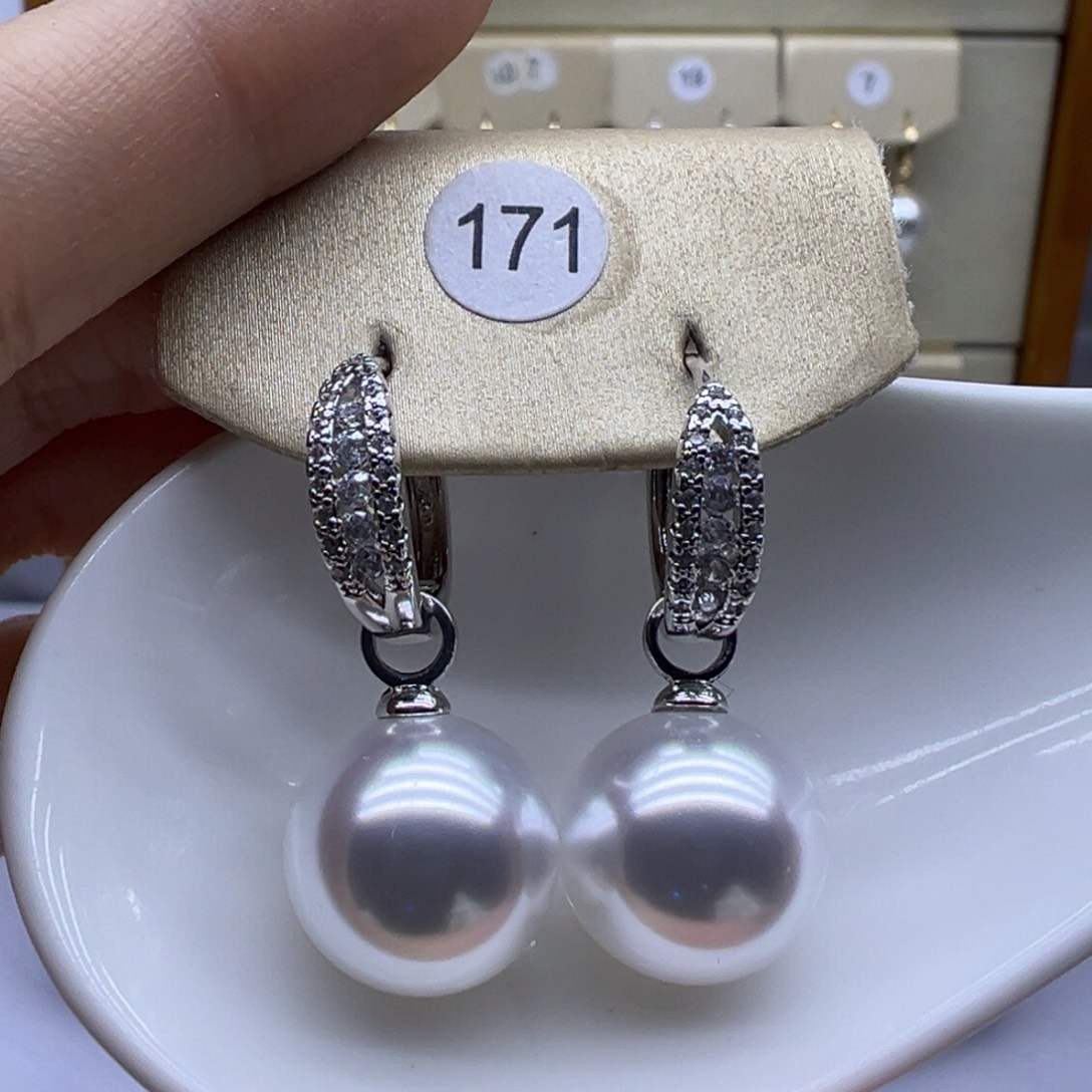 耳饰未镶嵌淡水珍珠