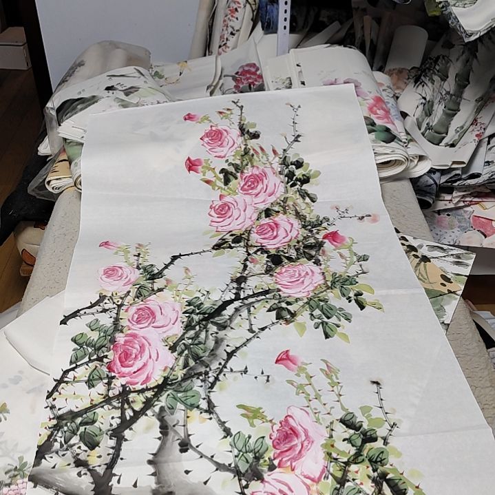 ****月国画落款后台备注