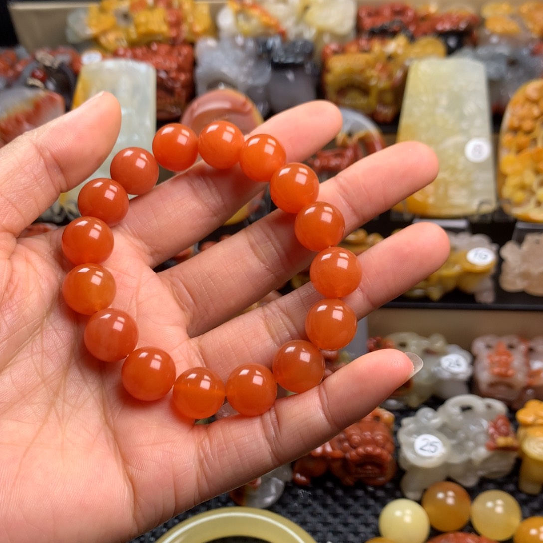 石英质玉（黄龙玉）挂件未镶嵌