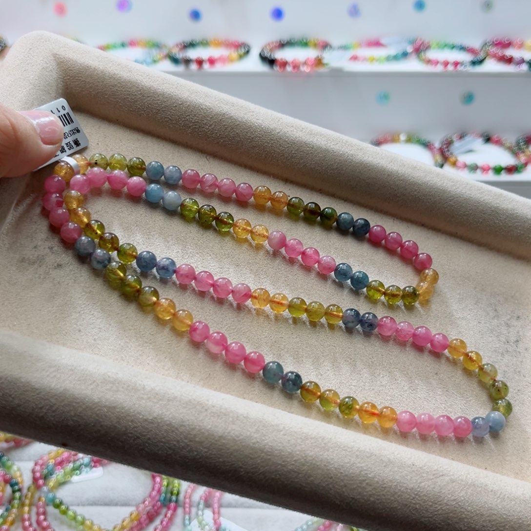 手链未镶嵌碧玺多样性发一条