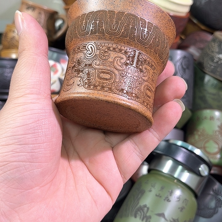 茶杯紫砂全手工紫砂主人杯