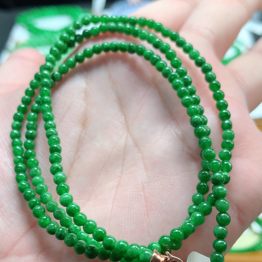 翡翠未镶嵌手链翡翠