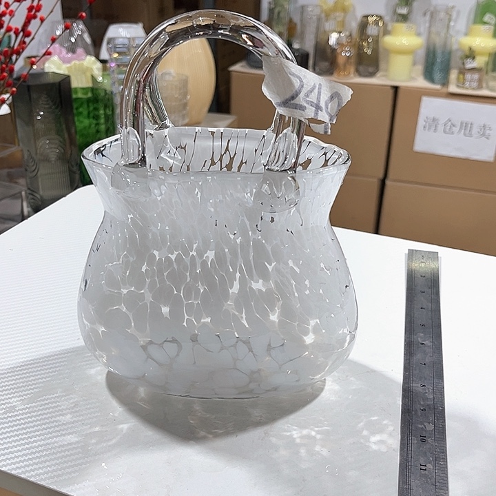 玻璃248一级原色高25玻璃花瓶嘎嘎好看