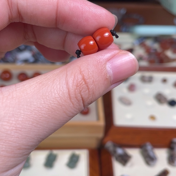 南红玛瑙未镶嵌颈饰80