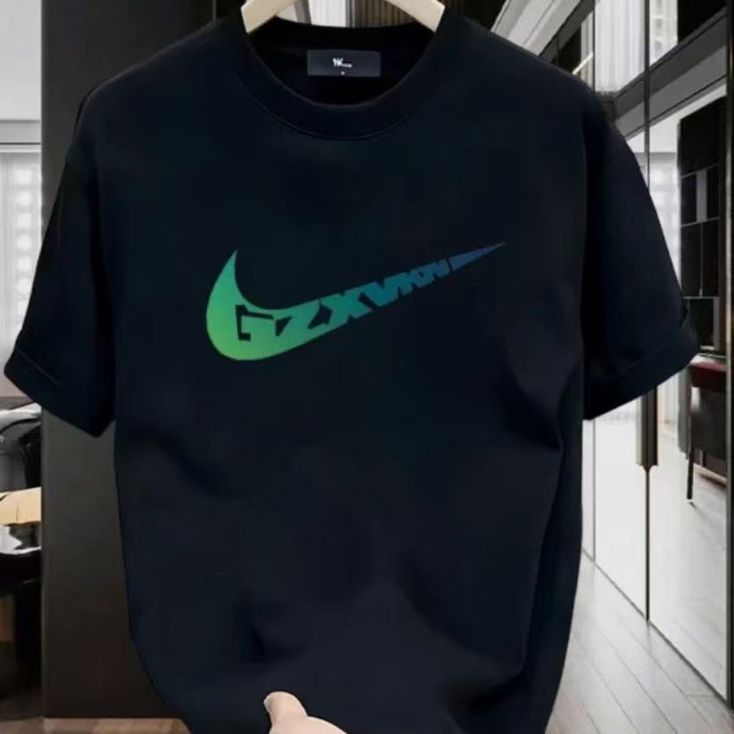 J10【一折粉丝福利】夏季男女同款百搭时尚潮牌短袖T恤