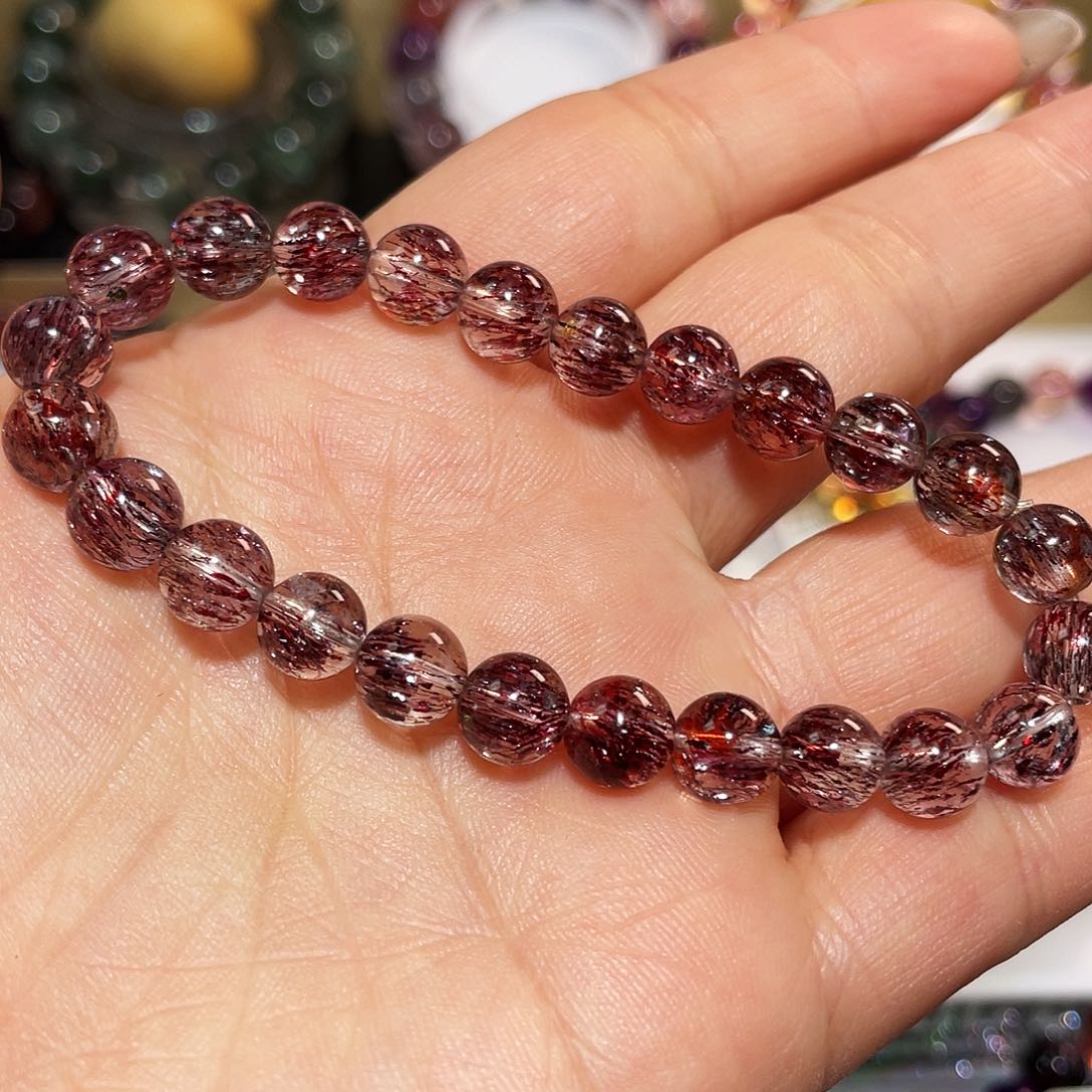 水晶手链未镶嵌手链7.6