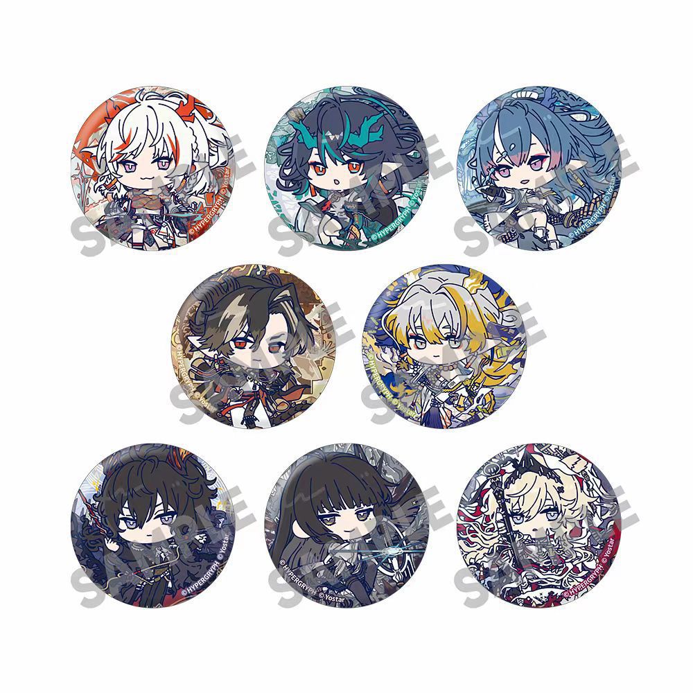 明日方舟正版日谷日服五周年徽章