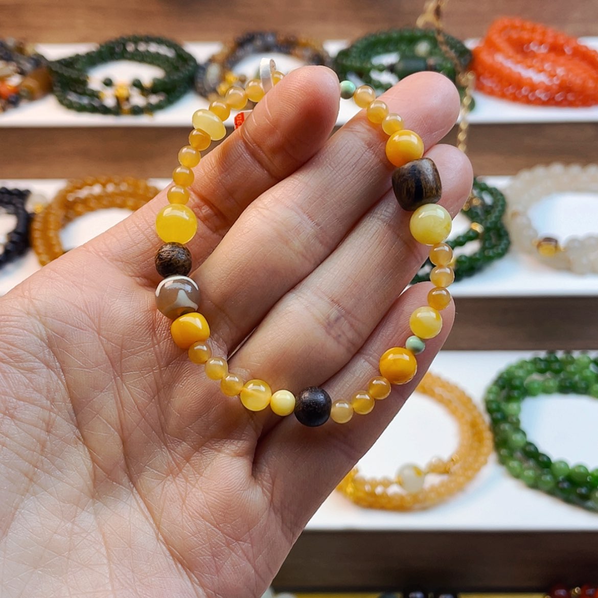 【闪购商品】和田玉手串未镶嵌