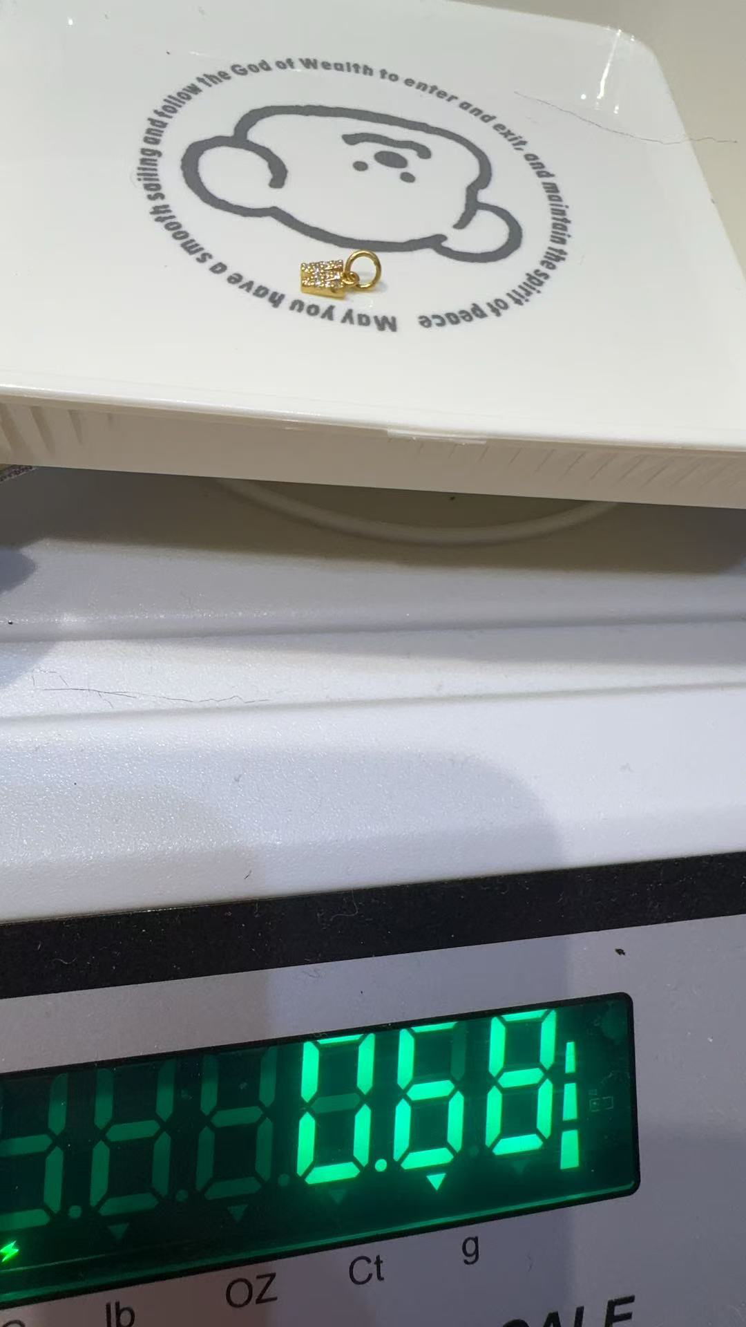 足金精品工艺吊坠