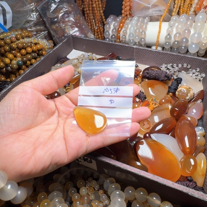 玛瑙/玉髓颈饰未镶嵌晴*&0053