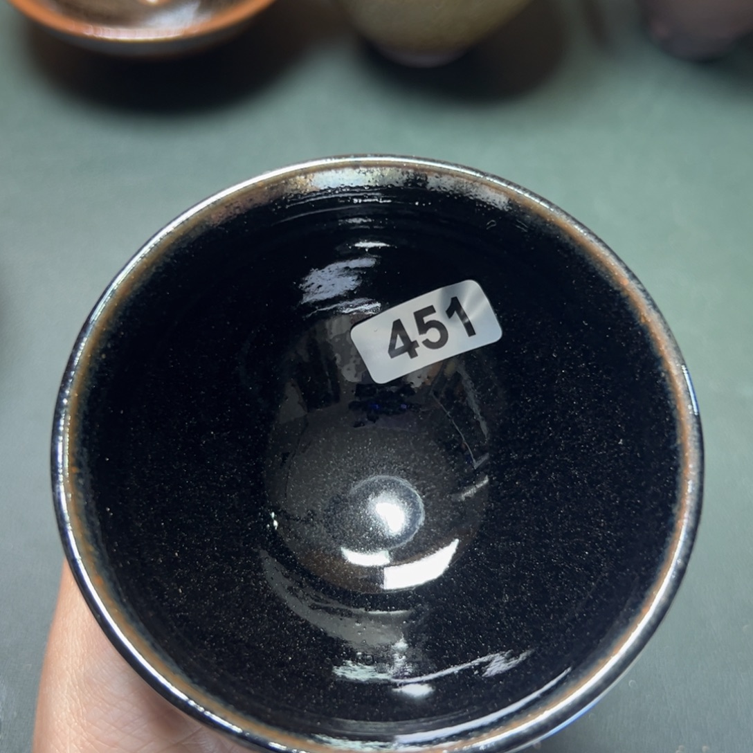 茶盏全手工原矿原釉建盏