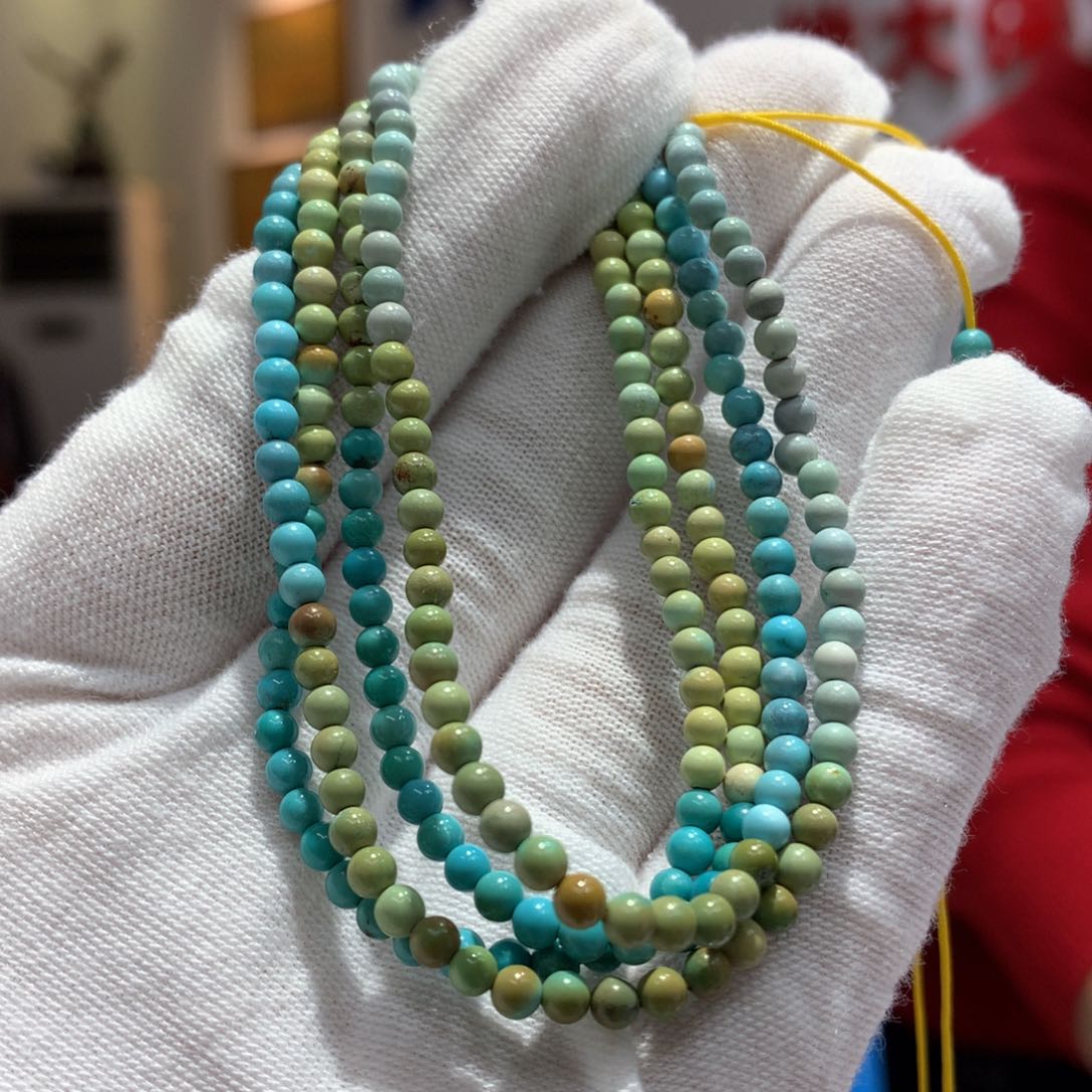 绿松石长链未镶嵌