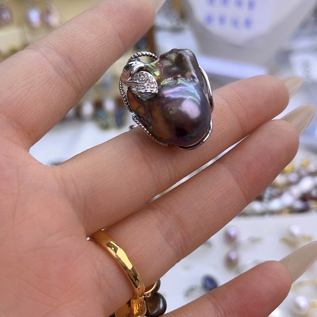 未镶嵌淡水珍珠项链定制9