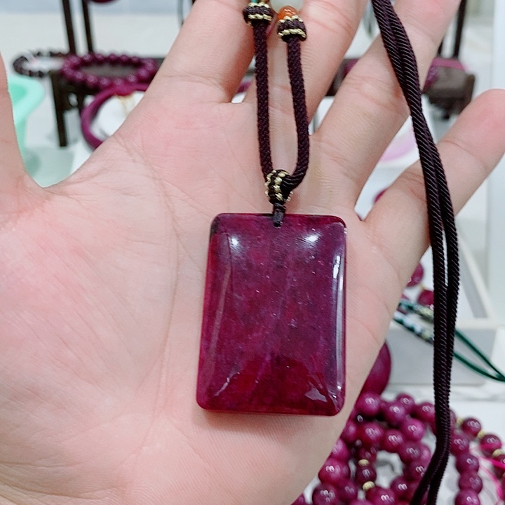 吊坠未镶嵌红宝石