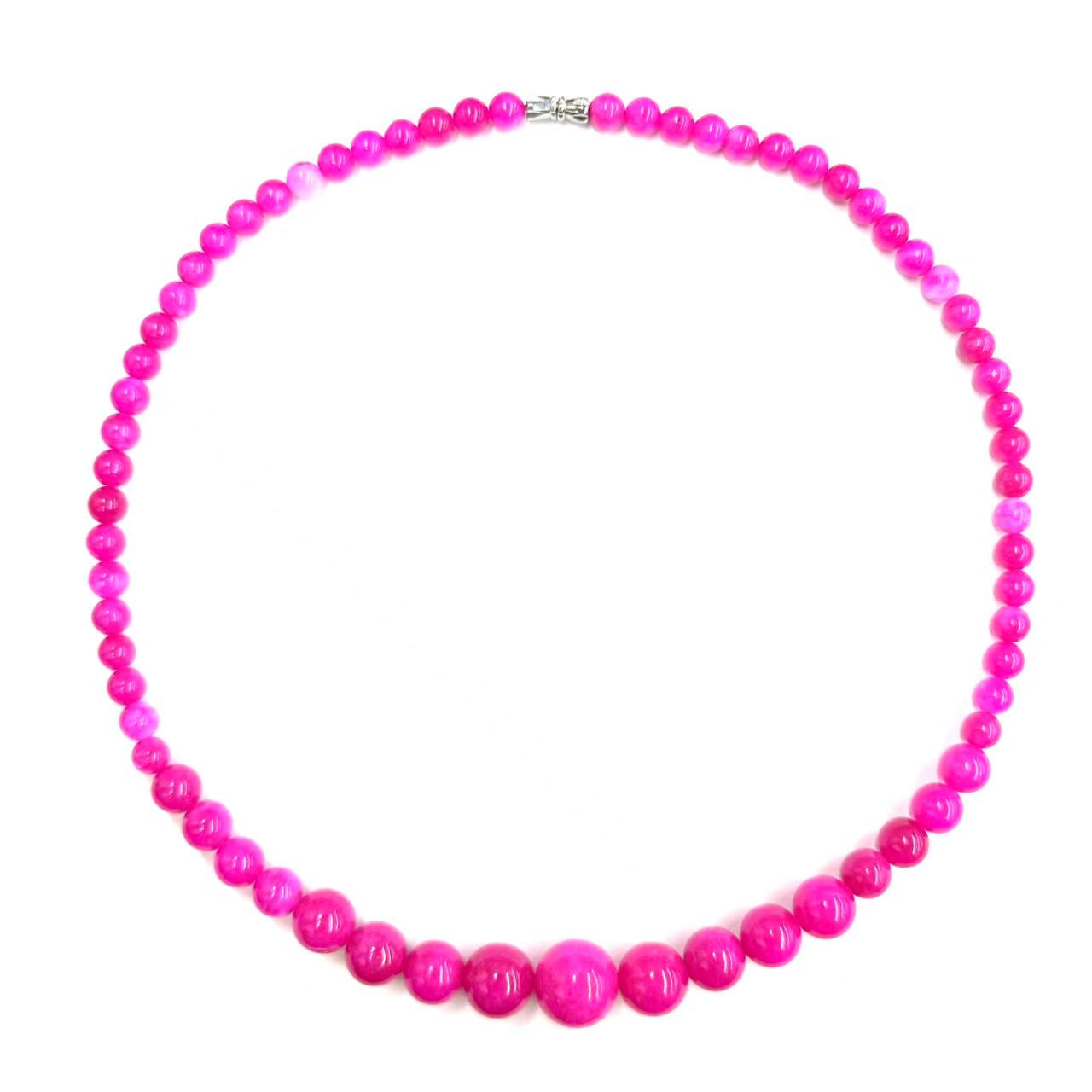 x819-国风设计款胭脂玛瑙圆珠塔链-多样性只发一件