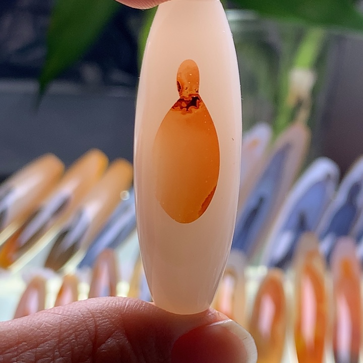 未镶嵌玛瑙/玉髓珠宝半成品46