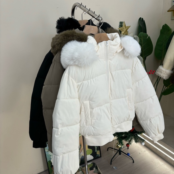 8047毛领保暖外套