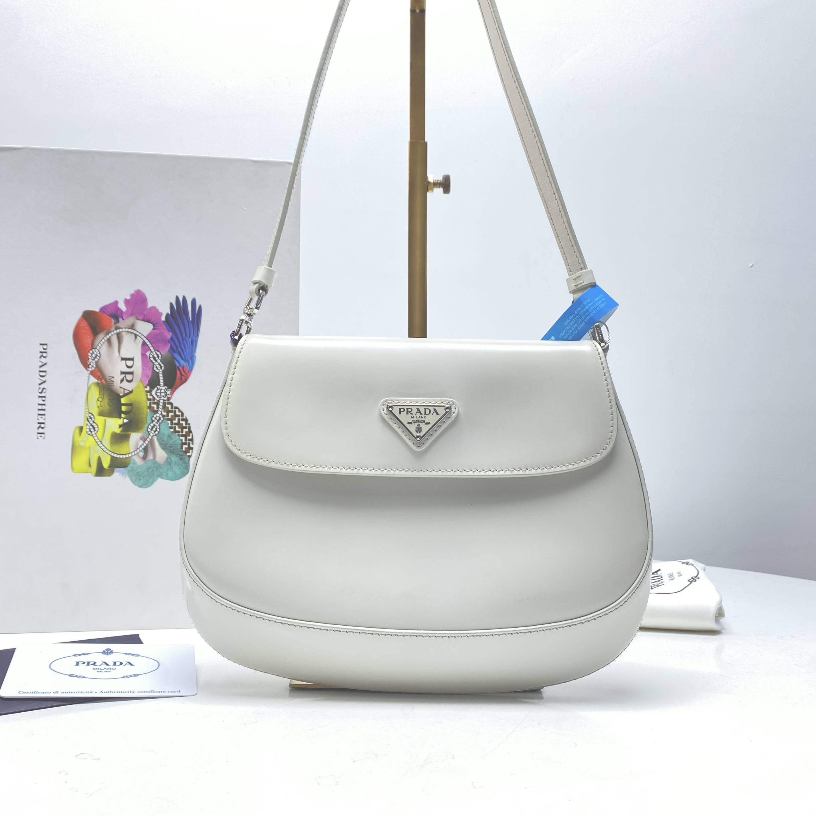 95新 Prada/普拉达 唐唐专属 普拉达白色腋下 THCI2406