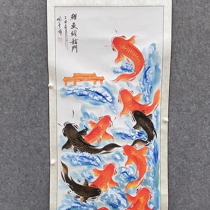 国画刘国华作品手绘，111