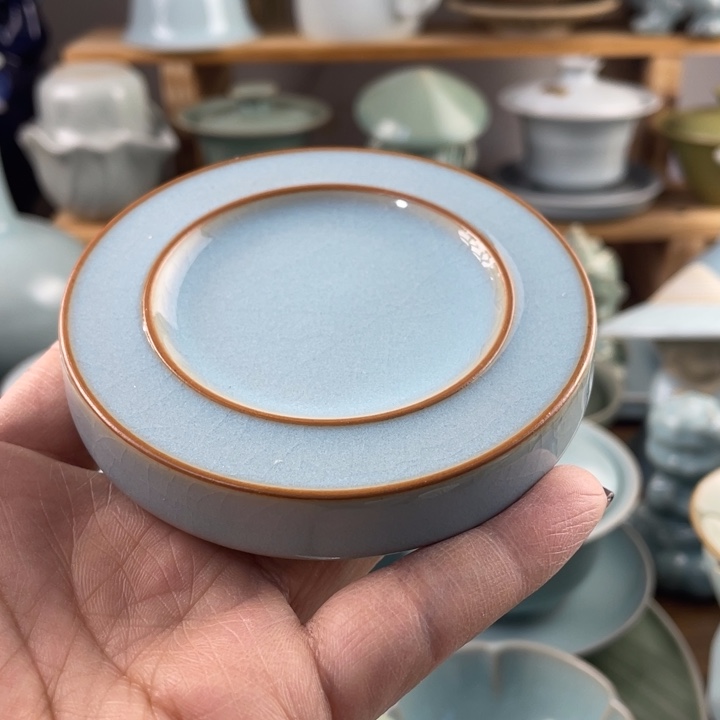 J原矿原产地精品天青杯垫