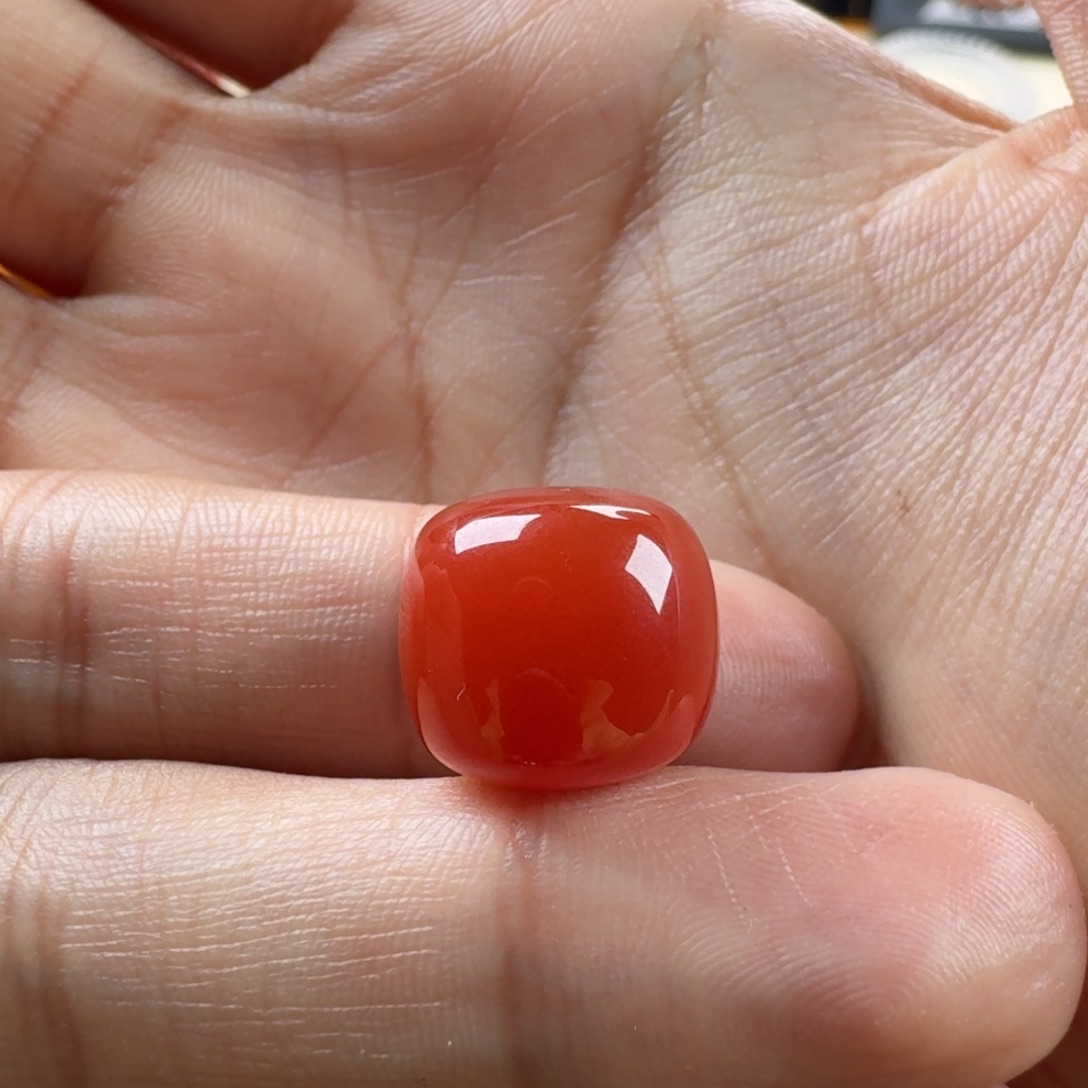 南红玛瑙未镶嵌老型13.6*12.6