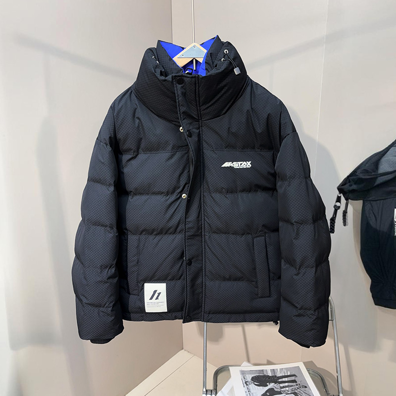 9672 2025冬季御寒保暖锁温防寒服男女百搭时尚休闲潮流断码外套