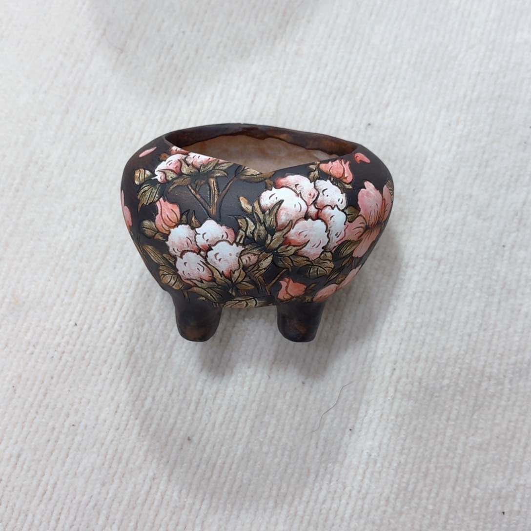 紫砂花盆陶瓷多肉花盆精品