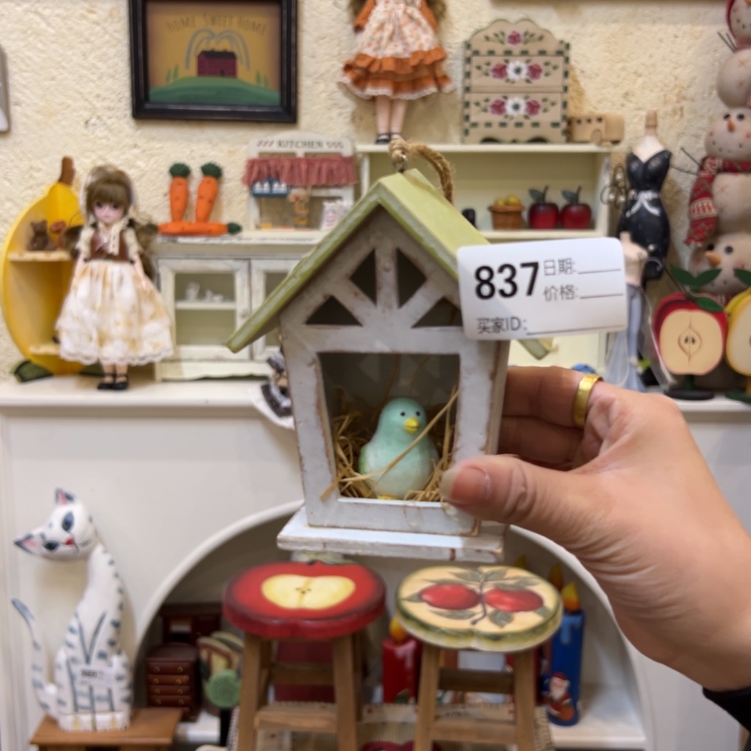 木外贸出口样品挂件摆件微瑕837