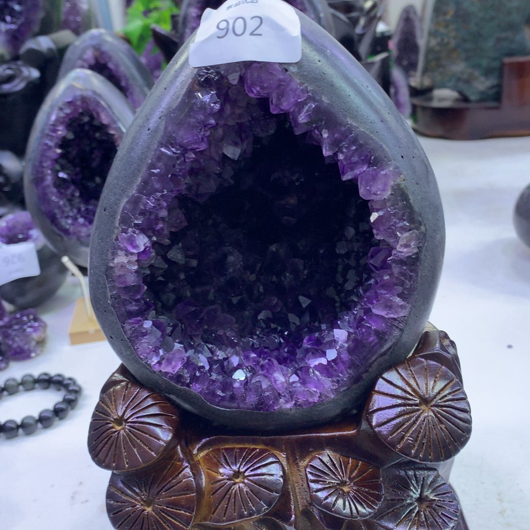 水晶紫水晶未镶嵌902