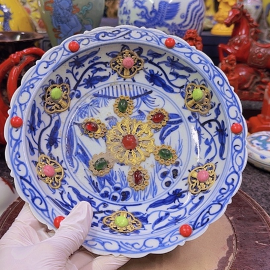 瓷片摆件家居设计的设计