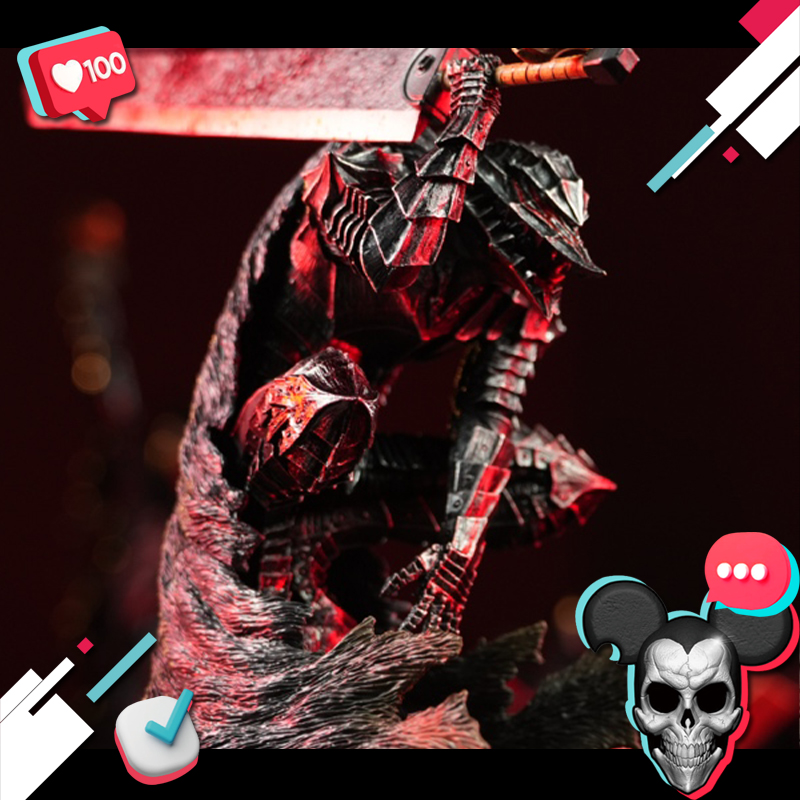 【鼠先生  双旦·】剑风传奇 烙印战士 格斯 1/8 赤尾慎也 雕像 GK