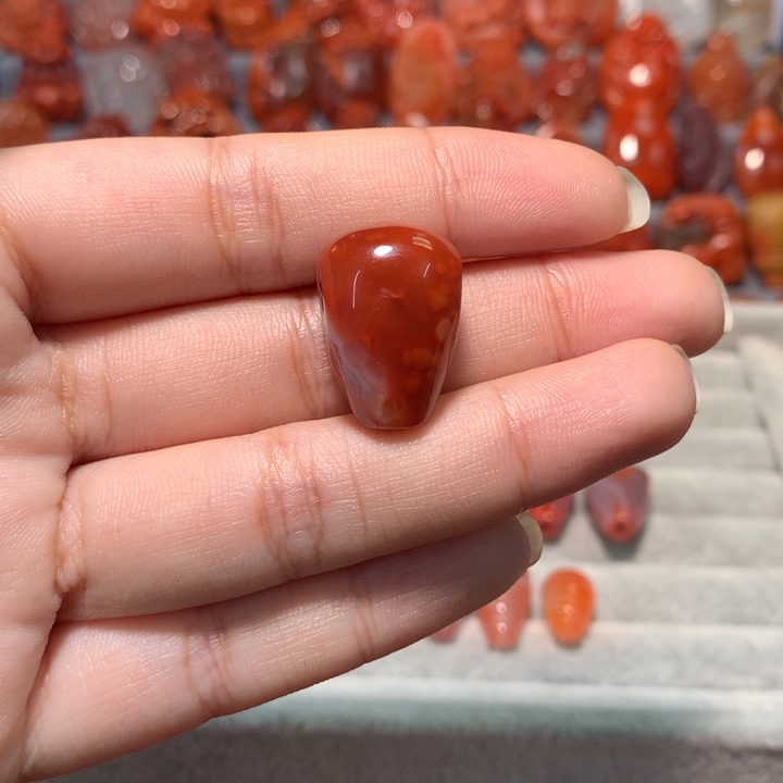 【闪购商品】未镶嵌双十二福利价 特色三通南红玛瑙