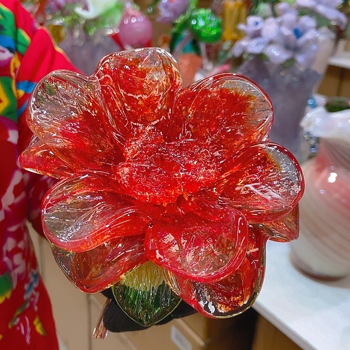 琉璃开****❤花瓶高10厘米宽12