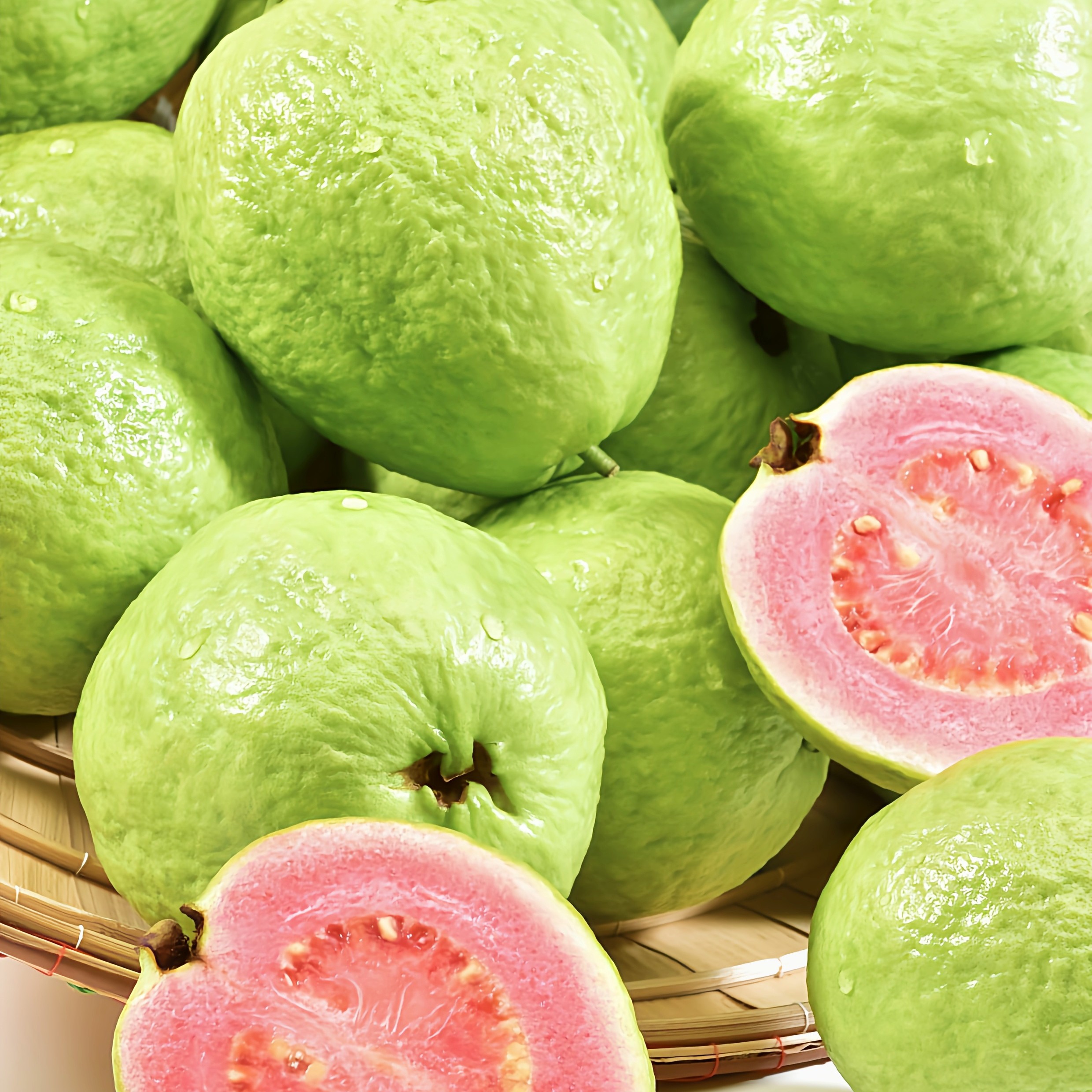 红心芭乐一盒两个（清脆多汁，果肉柔软）