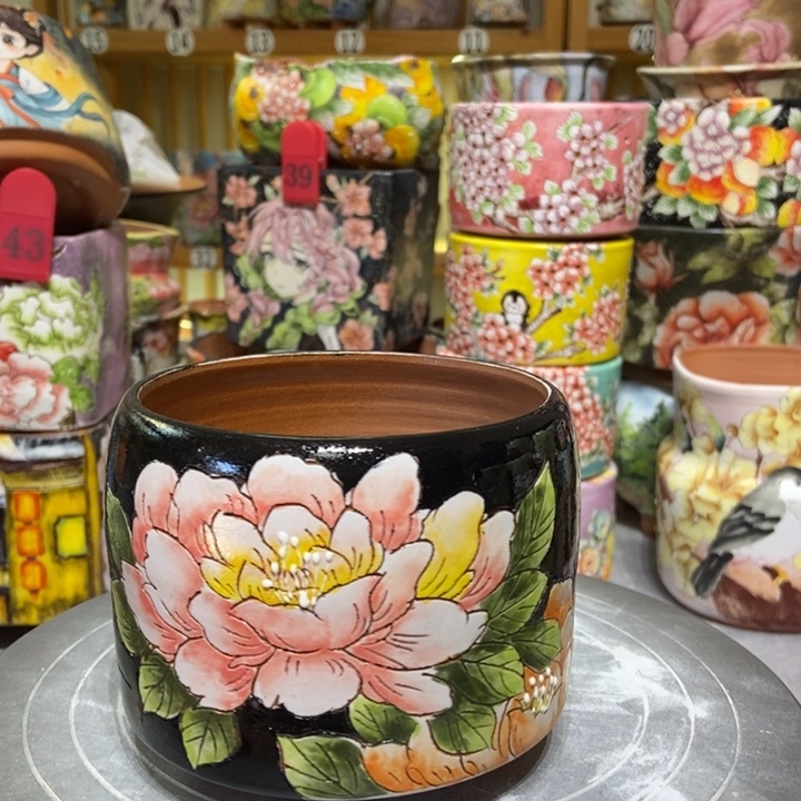 景德镇艺术手绘作品