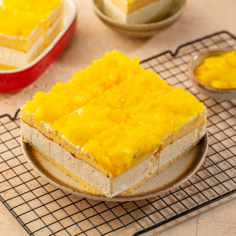 【冷链发货】杨枝甘露慕斯蛋糕动物奶油网红下午茶即食糕点