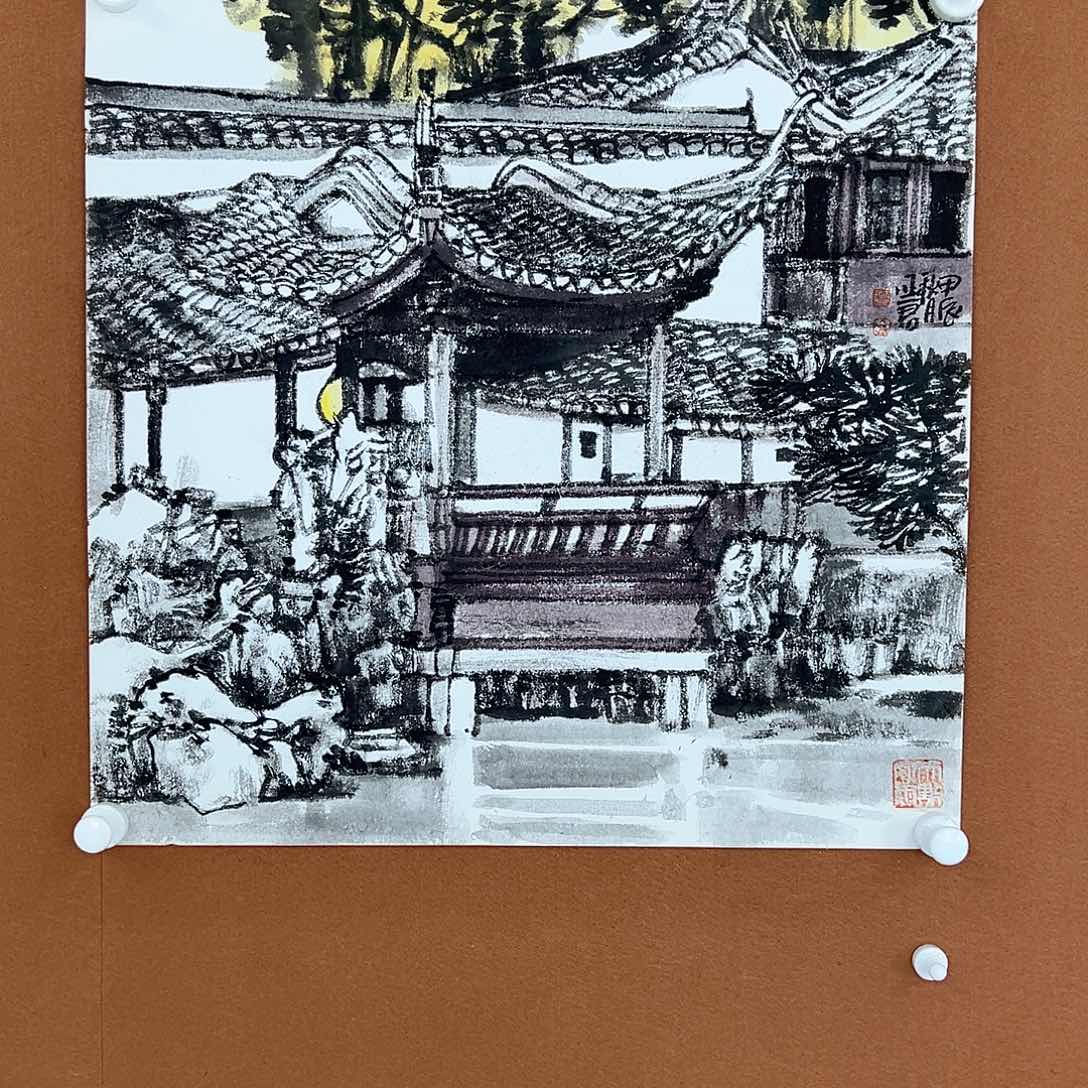 国画高延君的作品