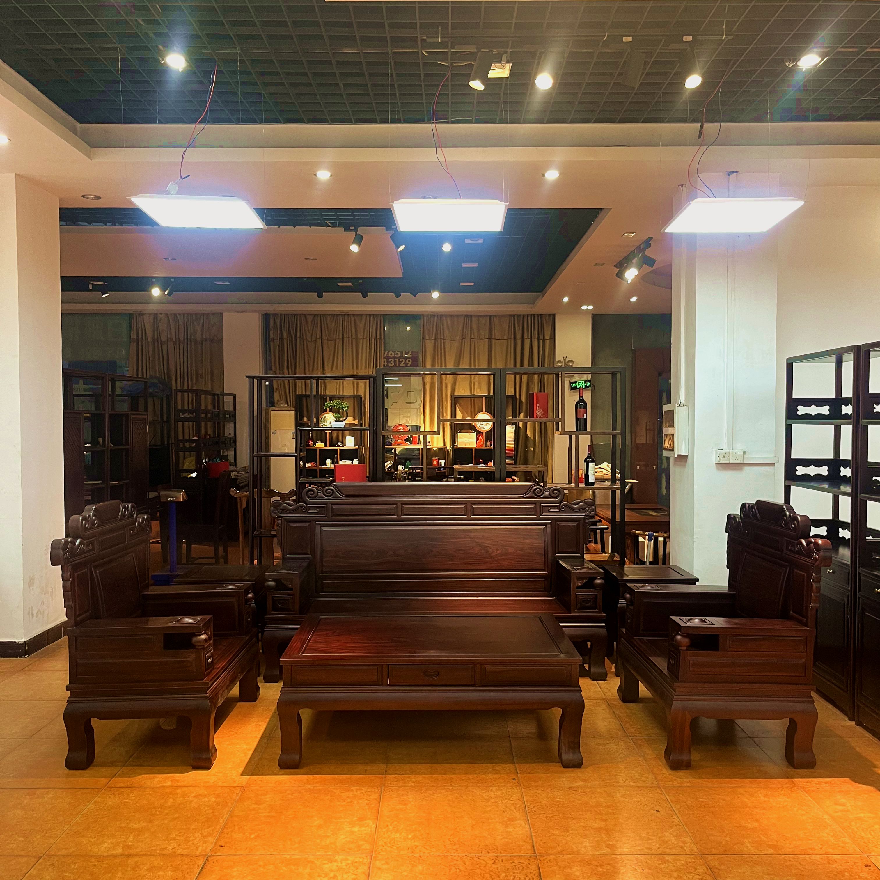 素面财源123六件套沙发