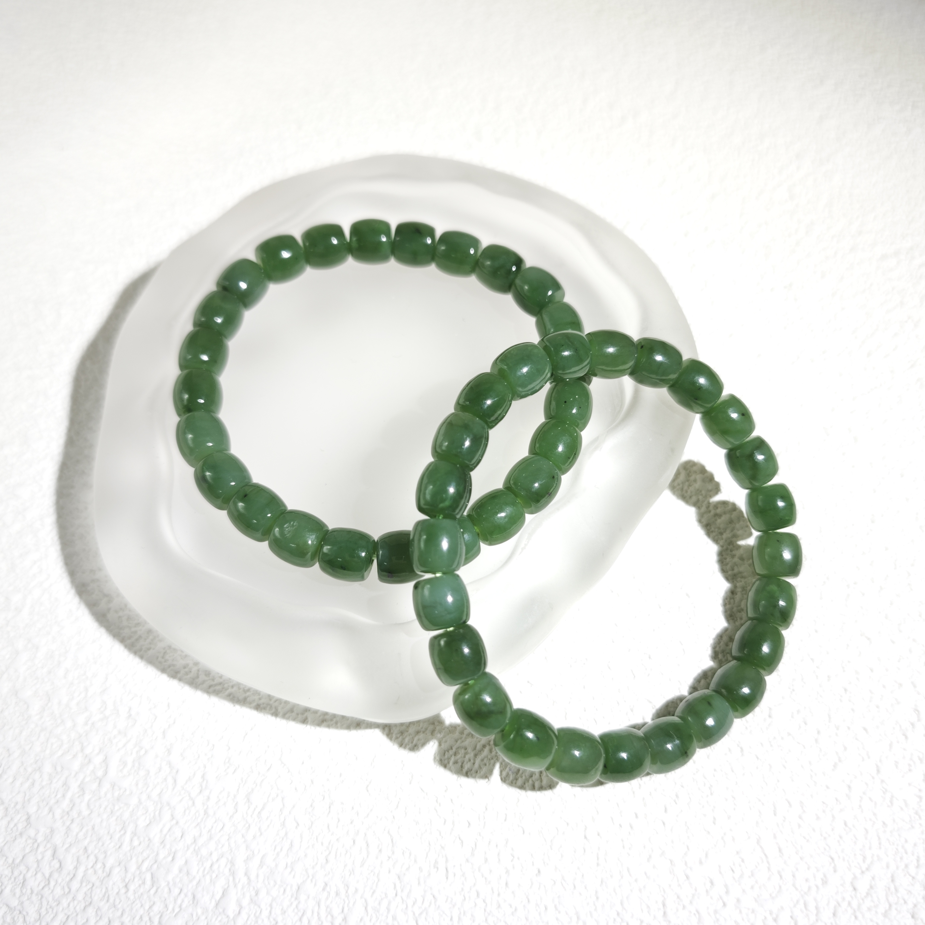 和田玉 碧玉直切手串 多样性发货 拍一发一 H550