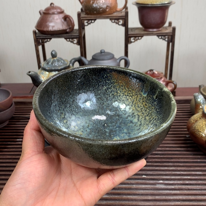 紫砂茶壶紫泥制作紫砂碗精品