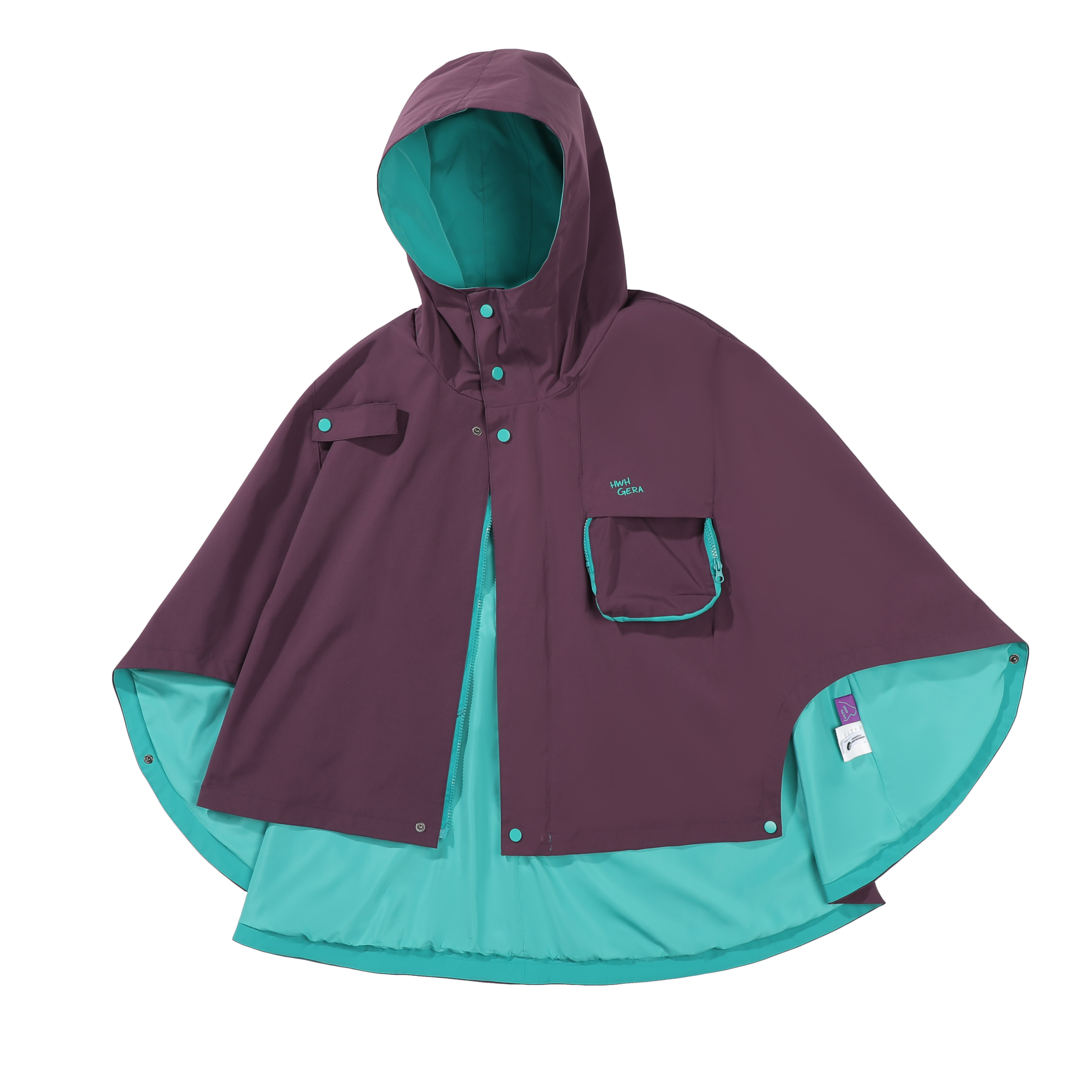 2666-Mountain Outdoor轻量化工装斗篷外套潮流休闲连帽披风夹克