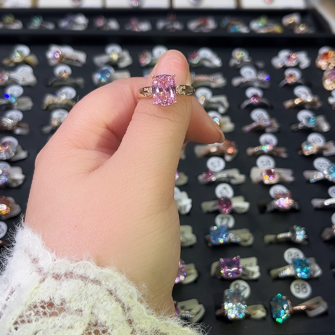 莫桑石非金属SH K枚惊鸿方枕-18（换紫粉）